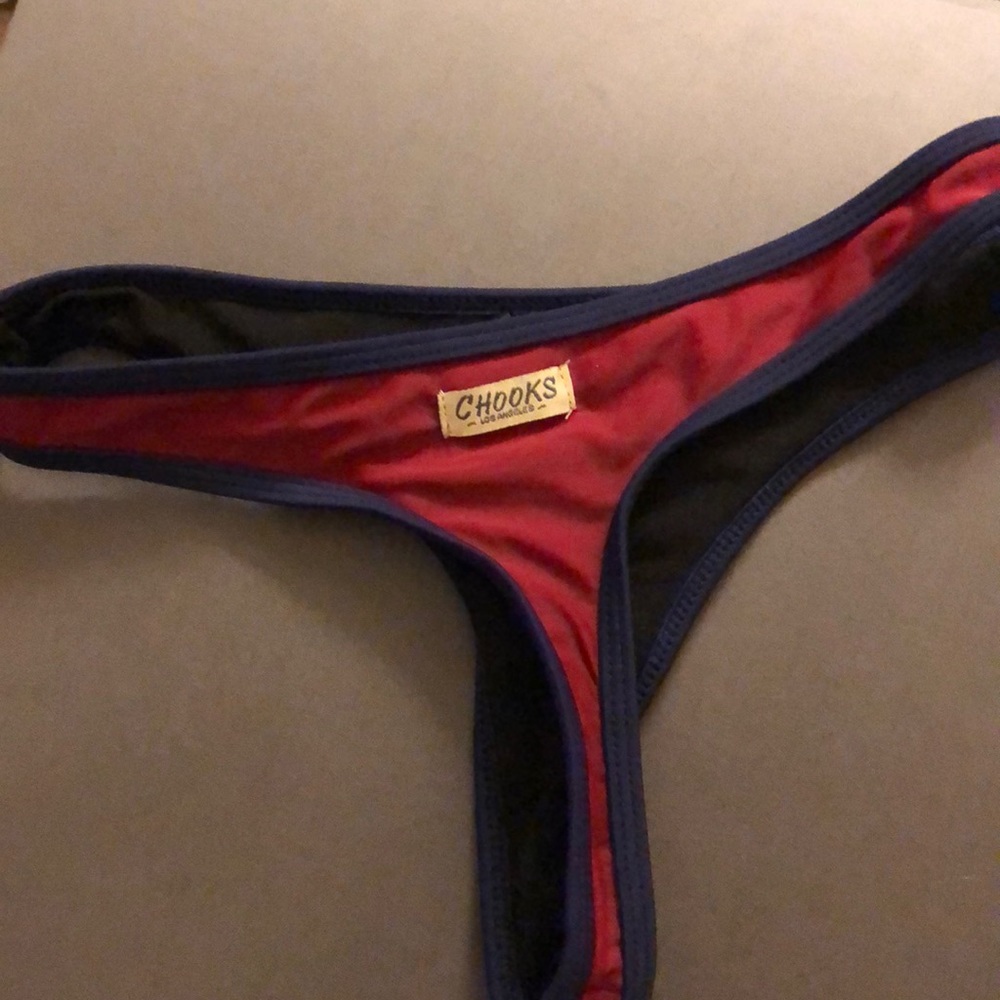 Chooks thong bikini bottoms